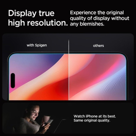 Захисне скло Spigen Glas.Tr &quot;EZ Fit&quot; для iPhone 16 Pro