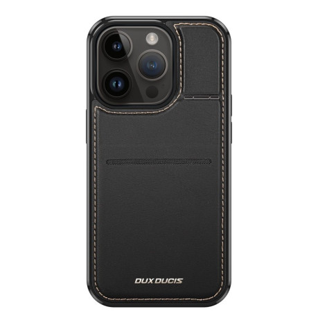 Чохол протиударний DUX DUCIS Rafi Series MagSafe Magnetic Holder RFID для iPhone 15 Pro Max - чорний