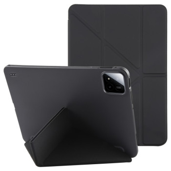 Чехол-книжка Demation Silicone Leather для Xiaomi Pad 7 / 7 Pro - черный