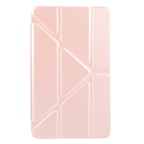 Чохол-книжка Demation Silicone Leather для Xiaomi Redmi Pad SE 8.7 - рожеве золото