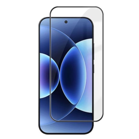 Защитное стекло Kalebol High-Aluminum Screen-Printed Full-Coverage Anti-Fingerprint на Xiaomi 17 Pro - черное
