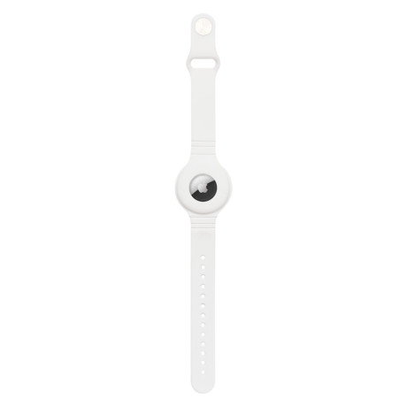 Брелок-браслет на запястье для Apple AirTag - белый