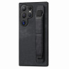Протиударний чохол Wristband Leather Back для Samsung Galaxy S24 Ultra 5G - чорний