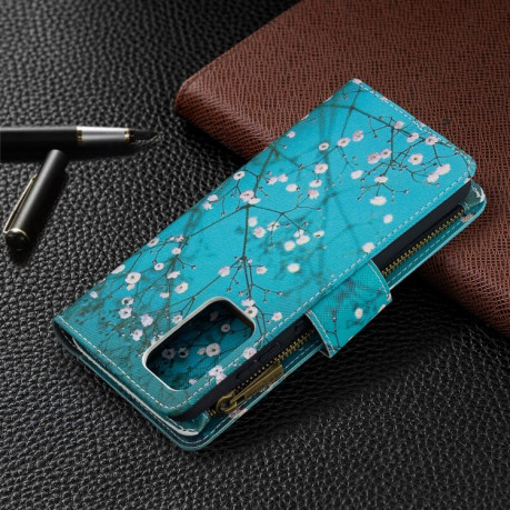 Чохол-гаманець Colored Drawing Series Samsung Galaxy A52/A52s - Plum Blossom