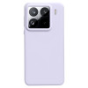 Силіконовий чохол Solid Color Liquid на Xiaomi 15 Pro - фіолетовий