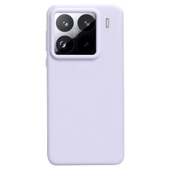 Силиконовый чехол Solid Color Liquid на Xiaomi 15 Pro - фиолетовый