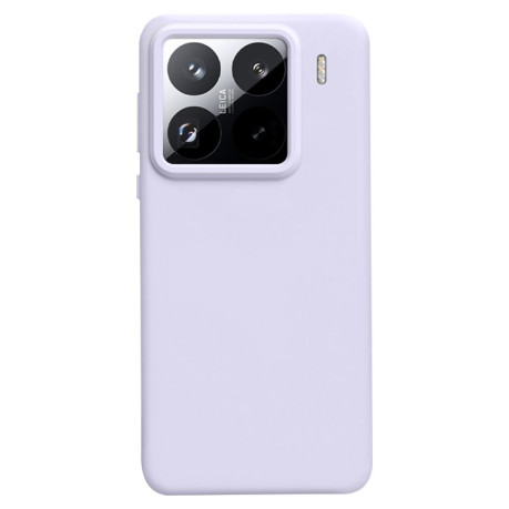 Силіконовий чохол Solid Color Liquid на Xiaomi 15 Pro - фіолетовий