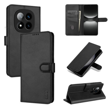 Чохол-книжка AZNS Skin Feel Calf Texture для Xiaomi Redmi Note 14 Pro 5G/Poco X7 - чорний