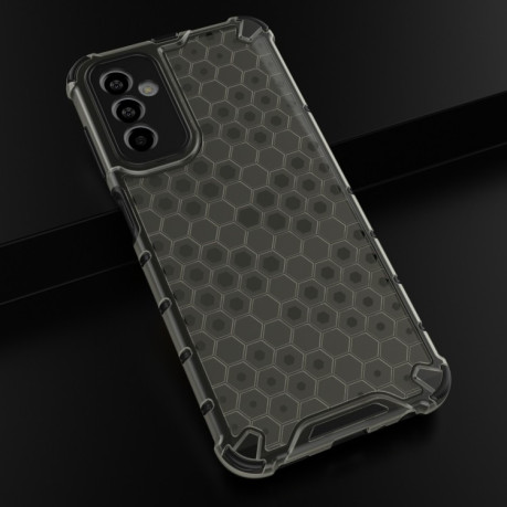 Противоударный чехол Honeycomb на Samsung Galaxy M13 - черный