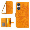 Чохол-книжка Skin Feel Sun Flower для OPPO A58 5G/A78 5G - жовтий