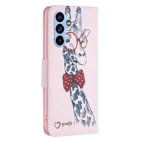 Чохол-книжка Colored Drawing Pattern для Samsung Galaxy A54 5G - Deer