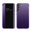 Чехол-книжка Side Window View на Samsung Galaxy S22 Plus 5G - фиолетовый