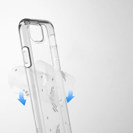 Оригинальный чехол Spigen Ultra Hybrid на IPhone 11 Crystal Clear