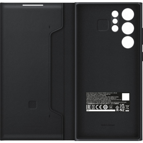 Оригинальный чехол-книжка Samsung LED View Cover для Samsung Galaxy S22 Ultra - black