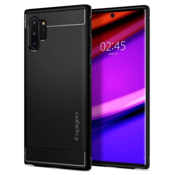 Оригінальний чохол Spigen Rugged Armor Samsung Galaxy Note 10+ Plus Matte Black