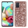 Ударозахисний чохол Glittery Powder Samsung Galaxy A71 - рожеве золото
