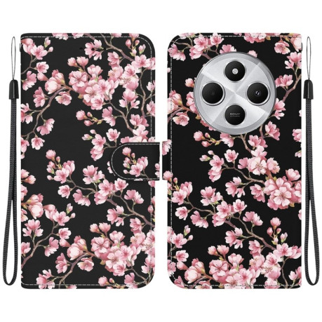 Чехол-книжка Colored Drawing Series на Xiaomi Redmi 14C 4G/Poco C75/Redmi A4 5G - разноцветный