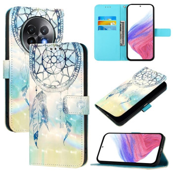 Чехол-книжка 3D Painting для Realme 13+ 5G/13 Pro 5G/13 Pro+ - Dream Wind Chimes