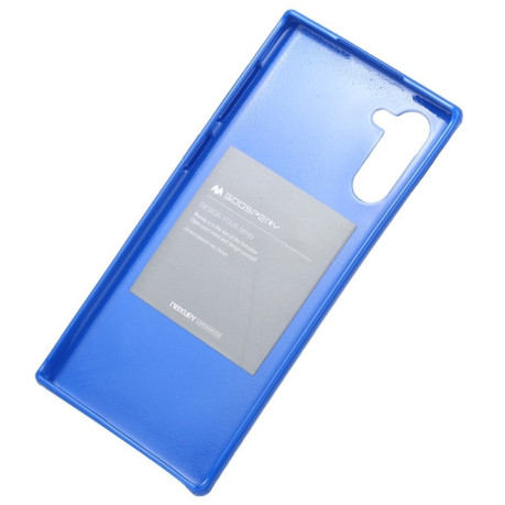 Чохол MERCURY GOOSPERY JELLY на Samsung Galaxy Note 10-синій