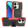 Протиударний чохол Tire Texture на Xiaomi Redmi Note 13 4G - червоний