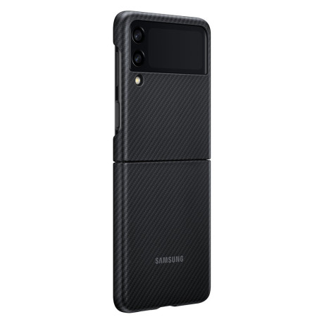 Оригинальный чехол Samsung Aramid для Samsung Galaxy Z Flip 3 - black (EF-XF711SBEGWW)