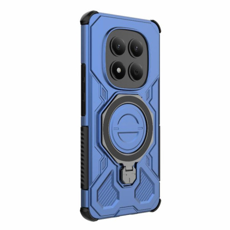 Противоударный чехол J-20 Solid Color MagSafe Magnetic для Redmi Note 15 Pro 4G Global 163.2mm — синий
