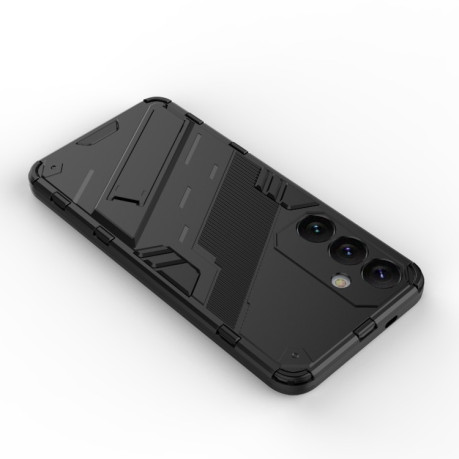 Противоударный чехол Punk Armor для Samsung Galaxy S24+ 5G - черный