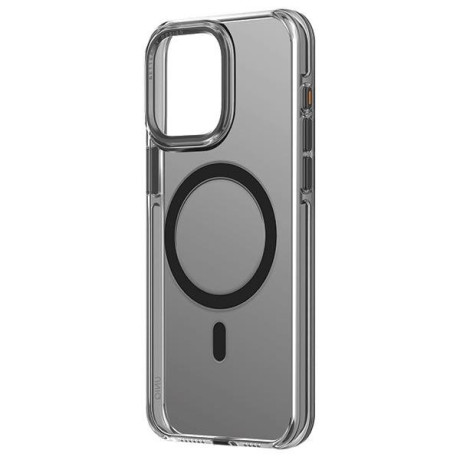 Оригінальний чохол Uniq Calio Magclick Charging для iPhone 15 Pro - gray/smoked gray
