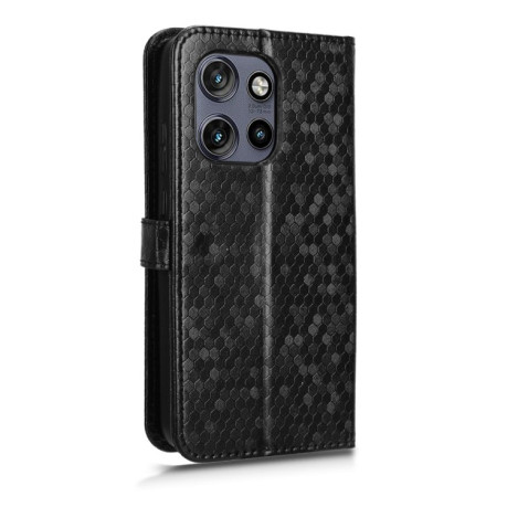 Чехол-книжка Honeycomb Dot для Motorola Edge 50 Neo / S50 5G - черный