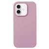 Силиконовый чехол Solid Color Liquid на iPhone 16 - розовый