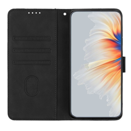 Чехол-книжка Skin Feel Heart Amile для Infinix Smart 8 - черный