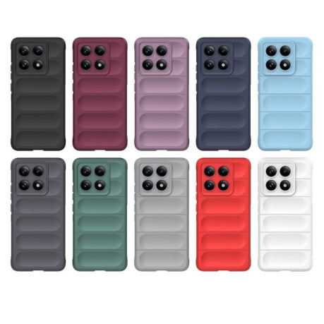 Силиконовый чехол Magic Flannel для Xiaomi 14T 5G Global - черный