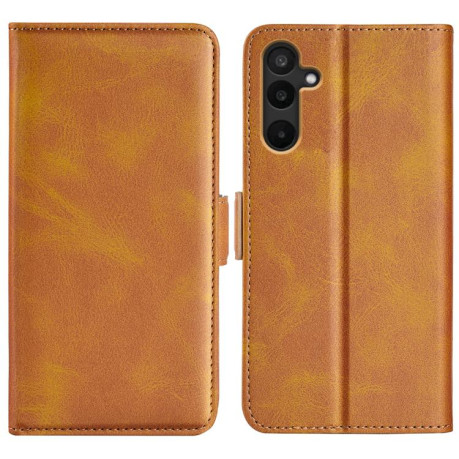 Чохол-книжка Dual-side Magnetic Buckle для на Samsung Galaxy M16/F16 - жовтий