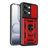 Протиударний чохол Sliding Camshield для Xiaomi Poco X8 Pro Max 5G — червоний