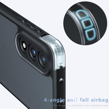 Чохол Armor Precise Hole гыбрид на OnePlus Ace 5 Ultra / Nord 5 - чорний