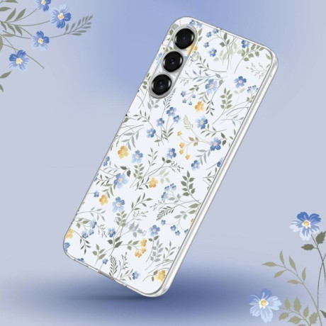 Чохол Tech-Protect FlexAir Hybrid для Samsung Galaxy A56 5G - Daisies with Leaves