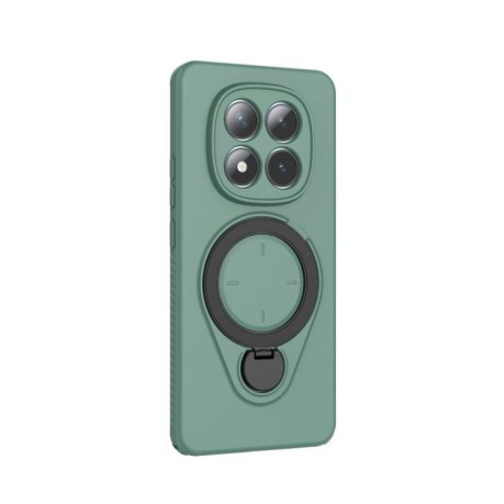 Чохол Ring Shield MagSafe з кільцем-держачем 360° на Xiaomi Redmi Note 15 4G / 5G /Poco M8 164mm — зелений