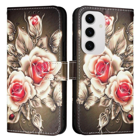 Чохол-книжка Pattern Plain Weave для Samsung Galaxy S24 FE 5G