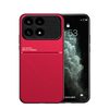 Противоударный чехол Tilt Strip Grain на Xiaomi Redmi K90 / Xiaomi Poco F8 Pro 5G — красный