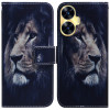 Чехол-книжка Coloured Drawing для Realme C55 - Lion