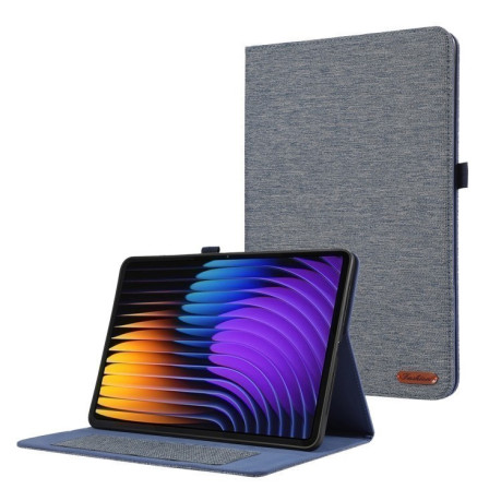 Чохол-книжка Fabric Leather для Xiaomi Pad 7/7 Pro - синій
