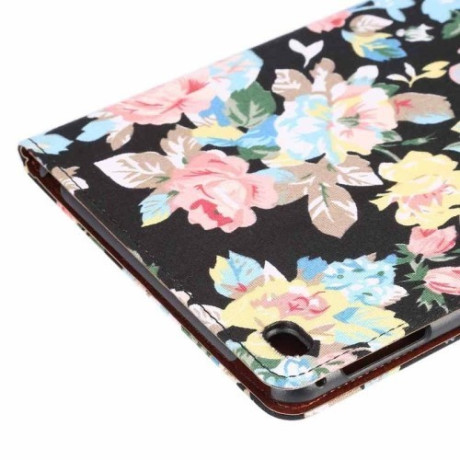 Кожаный Чехол Peony Denim Texture Flower Case Black  для Pad mini 5 (2019)/mini 4