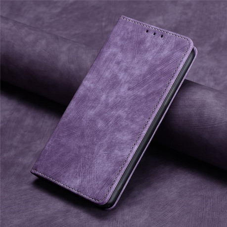 Чехол-книжка RFID Anti-theft Brush для Realme 11 4G - фиолетовый