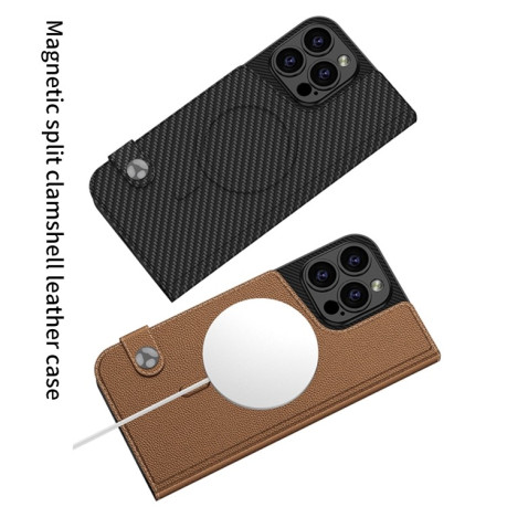 Чохол-книжка GKK Detachable Flip Leather MagSafe для iPhone 16 Pro Max - Gray