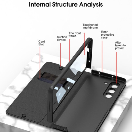 Протиударний чохол GKK Armor with Pen Slots Samsung Galaxy Fold 5 - чорний