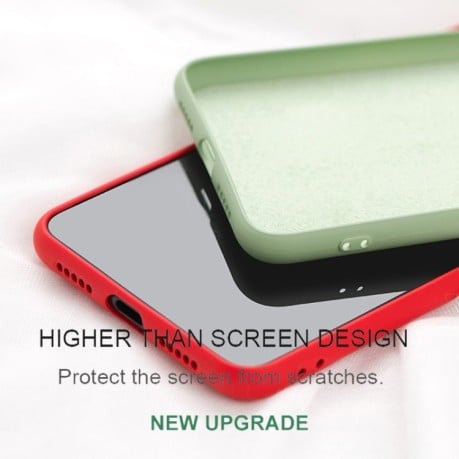 Противоударный чехол Painted Smiley Face для iPhone 11 - синий