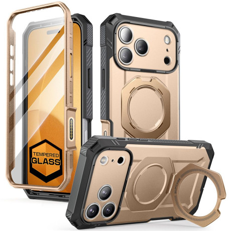 Оригинальный чехол Supcase UB Grip Pro Mag с MagSafe на iPhone 17 Pro - Gold