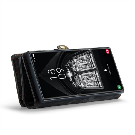 Чехол-кошелек CaseMe 008 Series на Samsung Galaxy S23 Ultra 5G - черный