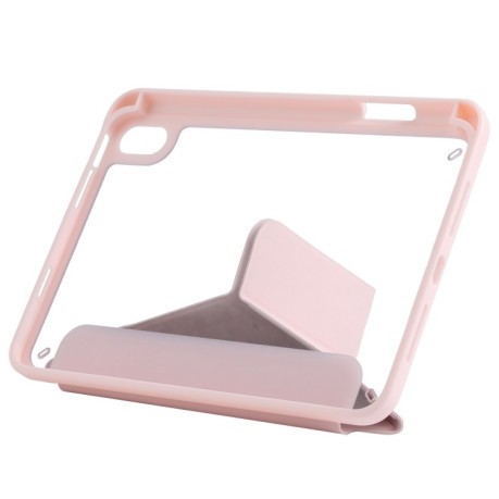 Чехол-книжка Deformation Acrylic для iPad mini 6 - розовый