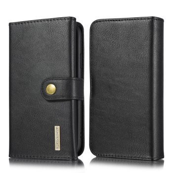 Чехол-кошелек DG.MING Triple Fold для iPhone X/Xs - черный